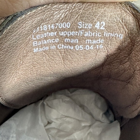 Dansko Meena Beige Gray Suede lace Up Ankle Clog Boots Womens 42  US 11.5/12 - Picture 12 of 13